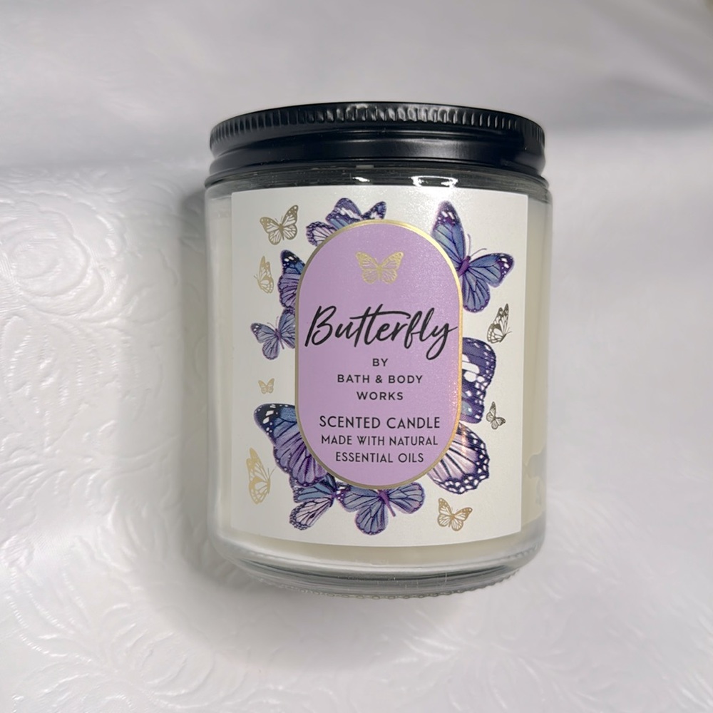 Bath & Body Works Butterfly Candle